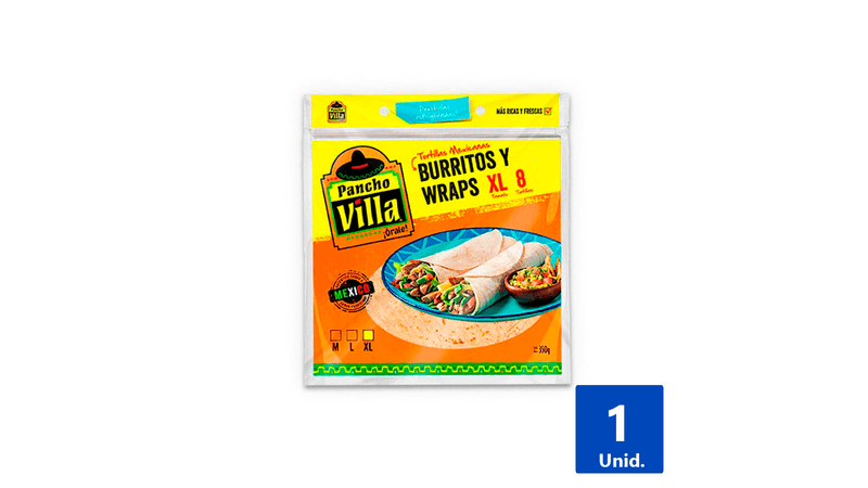 Pancho Villa Burritos y Wraps XL - Carnes Fuenzalida